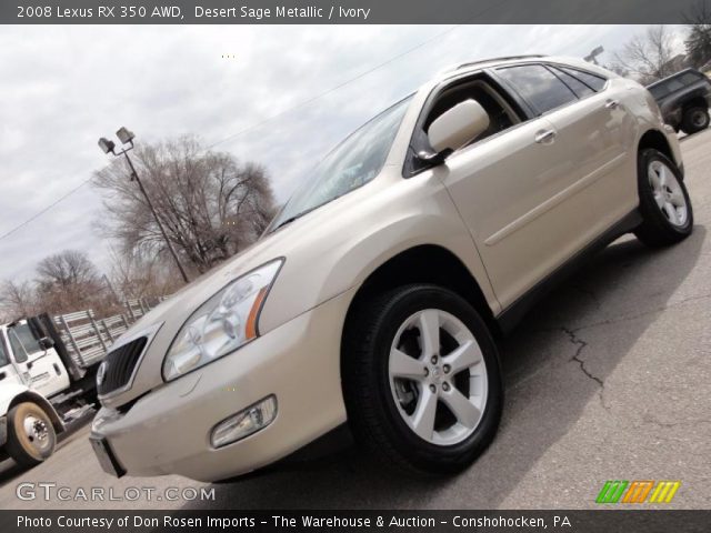 2008 Lexus RX 350 AWD in Desert Sage Metallic