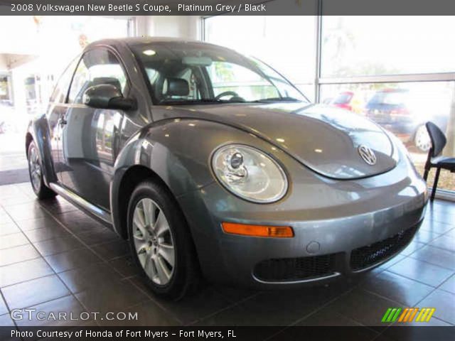 2008 Volkswagen New Beetle S Coupe in Platinum Grey