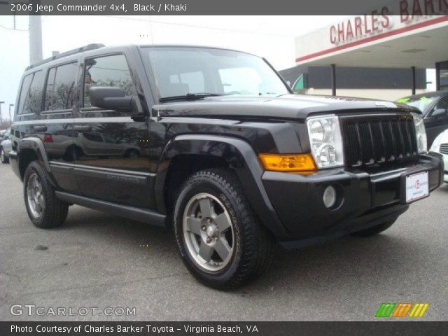 2006 Jeep Commander 4x4 in Black