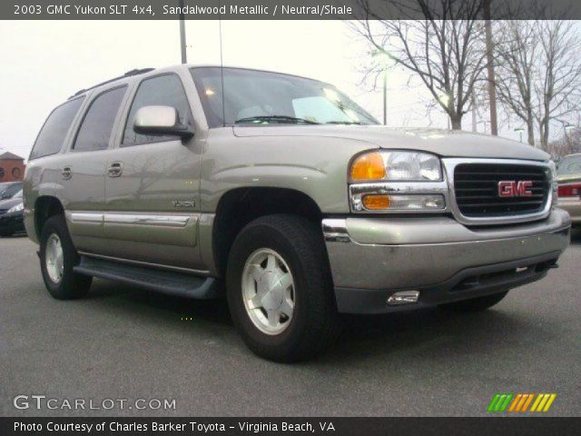 2003 GMC Yukon SLT 4x4 in Sandalwood Metallic
