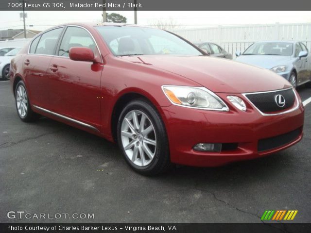 2006 Lexus GS 300 in Matador Red Mica