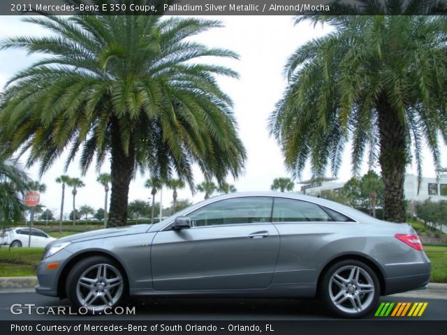 2011 Mercedes-Benz E 350 Coupe in Palladium Silver Metallic