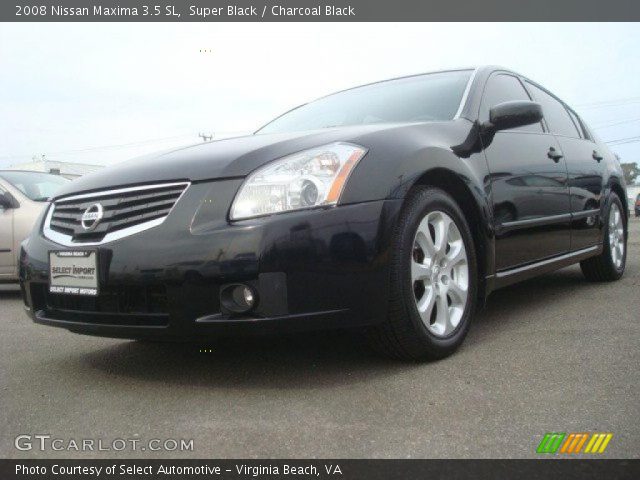 2008 Nissan Maxima 3.5 SL in Super Black