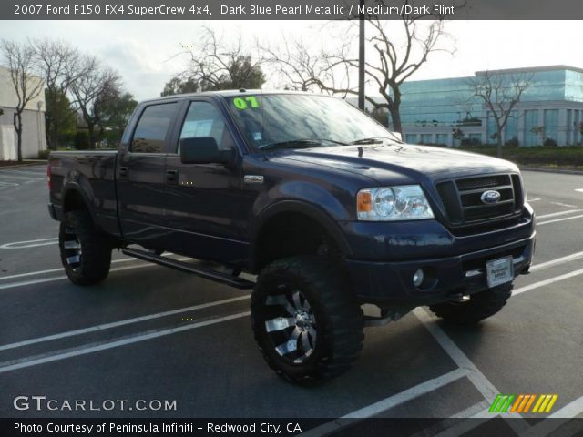 2007 Ford F150 FX4 SuperCrew 4x4 in Dark Blue Pearl Metallic