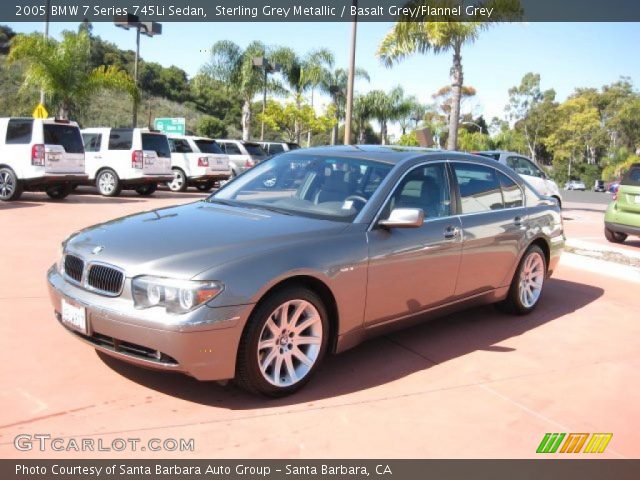 2005 BMW 7 Series 745Li Sedan in Sterling Grey Metallic