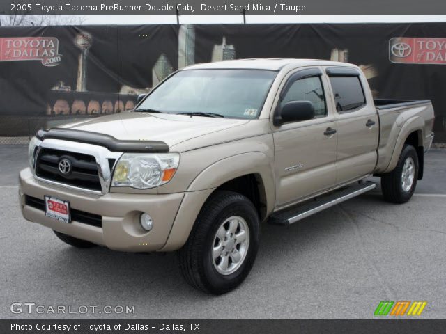 2005 Toyota Tacoma PreRunner Double Cab in Desert Sand Mica