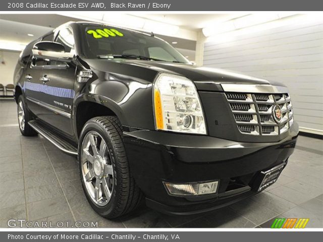 2008 Cadillac Escalade ESV AWD in Black Raven