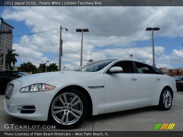 2011 Jaguar XJ XJL in Polaris White