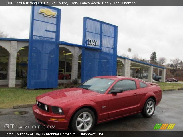2008 Ford Mustang GT Deluxe Coupe in Dark Candy Apple Red