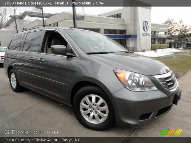 2008 Honda Odyssey EX-L in Nimbus Gray Metallic
