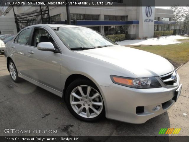 2008 Acura TSX Sedan in Alabaster Silver Metallic