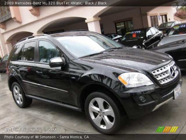 2009 Mercedes-Benz ML 320 BlueTec 4Matic in Black