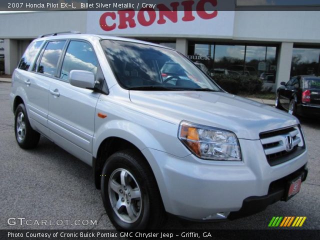 2007 Honda Pilot EX-L in Billet Silver Metallic
