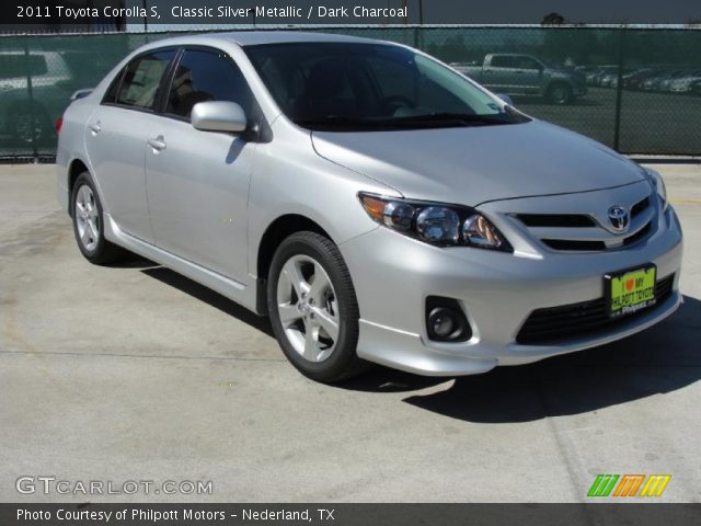 2011 Toyota Corolla S in Classic Silver Metallic