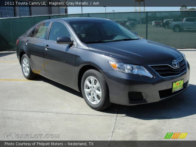 2011 Toyota Camry LE in Magnetic Gray Metallic