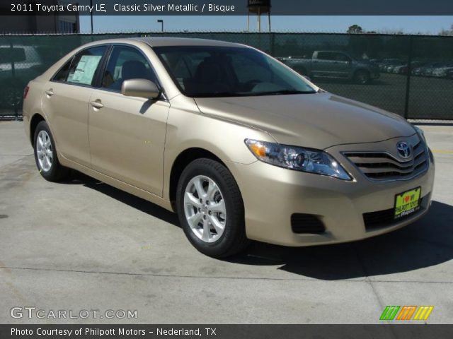 2011 Toyota Camry LE in Classic Silver Metallic