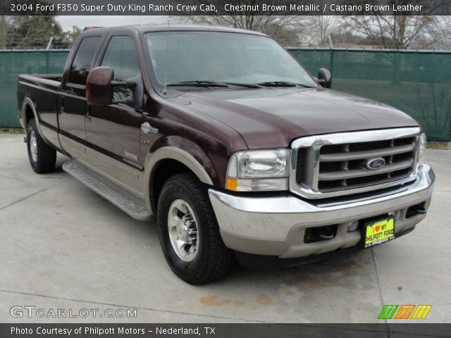 2004 Ford F350 Super Duty King Ranch Crew Cab in Chestnut Brown Metallic