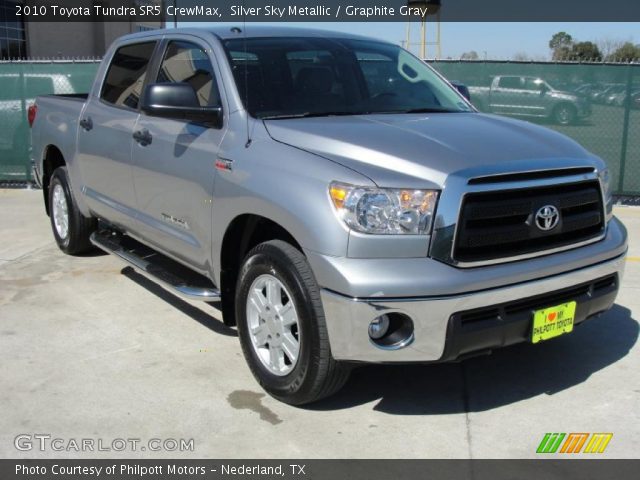 2010 Toyota Tundra SR5 CrewMax in Silver Sky Metallic