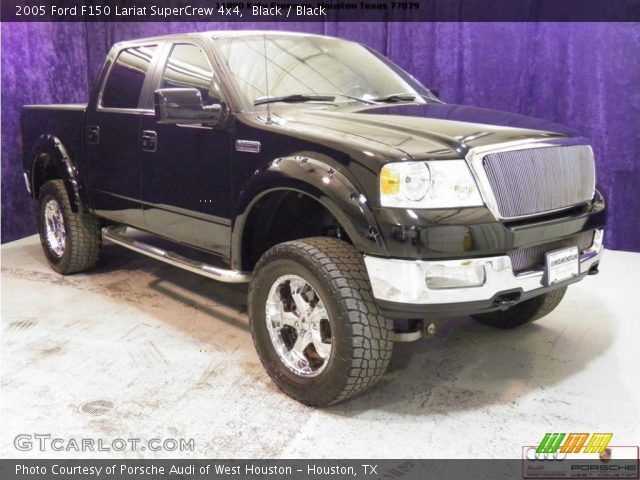 2005 Ford F150 Lariat SuperCrew 4x4 in Black