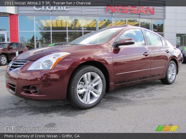 2011 Nissan Altima 3.5 SR in Tuscan Sun