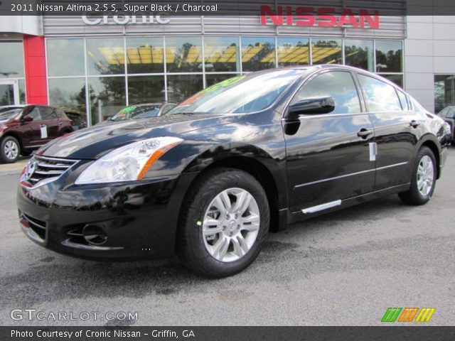 2011 Nissan Altima 2.5 S in Super Black