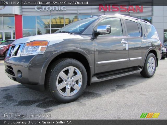2011 Nissan Armada Platinum in Smoke Gray