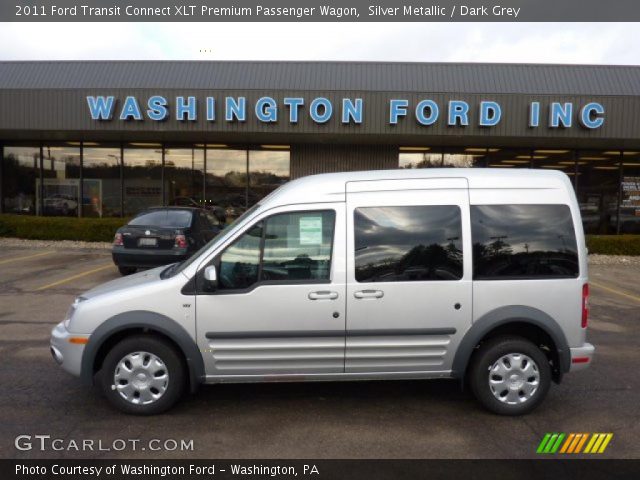 2011 Ford Transit Connect XLT Premium Passenger Wagon in Silver Metallic
