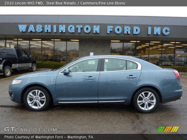 2010 Lincoln MKS FWD in Steel Blue Metallic