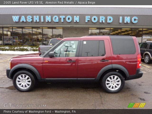 2005 Land Rover LR3 V8 SE in Alveston Red Metallic
