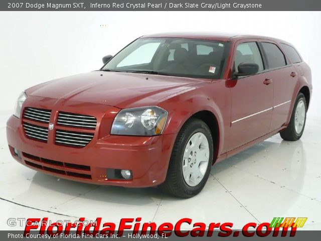 2007 Dodge Magnum SXT in Inferno Red Crystal Pearl