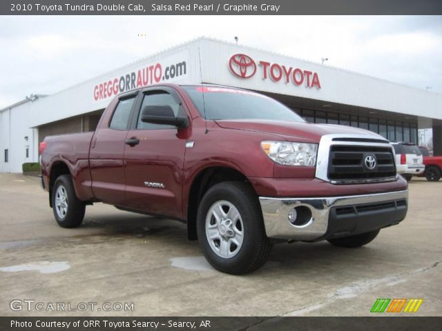 2010 Toyota Tundra Double Cab in Salsa Red Pearl