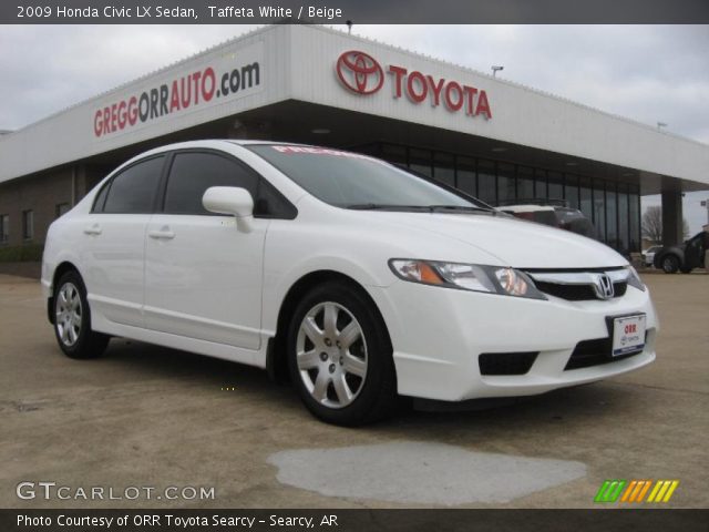 2009 Honda Civic LX Sedan in Taffeta White