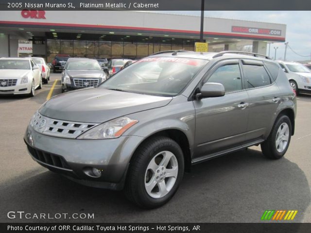 2005 Nissan Murano SL in Platinum Metallic