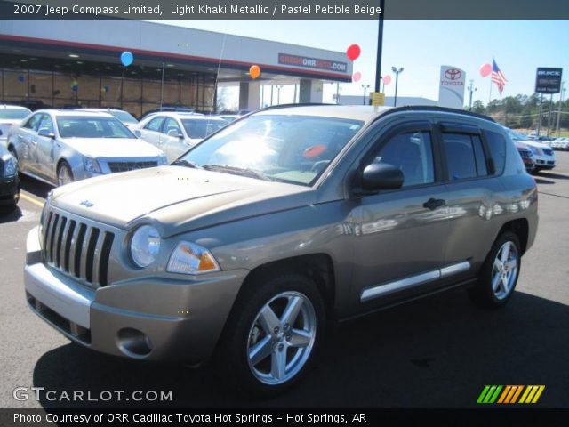 2007 Jeep Compass Limited in Light Khaki Metallic