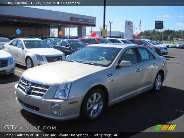 2008 Cadillac STS V8 in Gold Mist