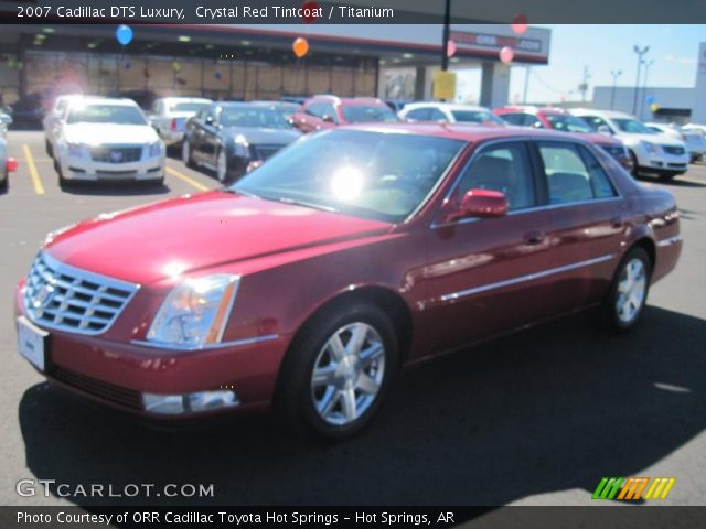 2007 Cadillac DTS Luxury in Crystal Red Tintcoat