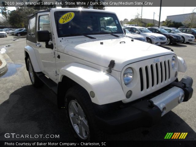 2010 Jeep Wrangler Sahara 4x4 in Stone White