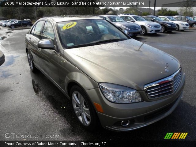 2008 Mercedes-Benz C 300 Luxury in Sand Beige Metallic