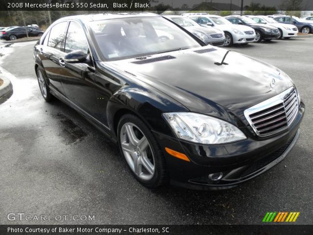 2008 Mercedes-Benz S 550 Sedan in Black