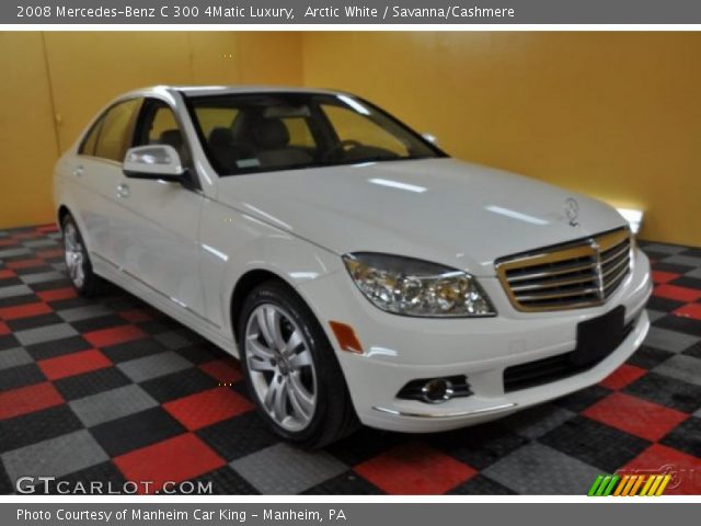2008 Mercedes-Benz C 300 4Matic Luxury in Arctic White