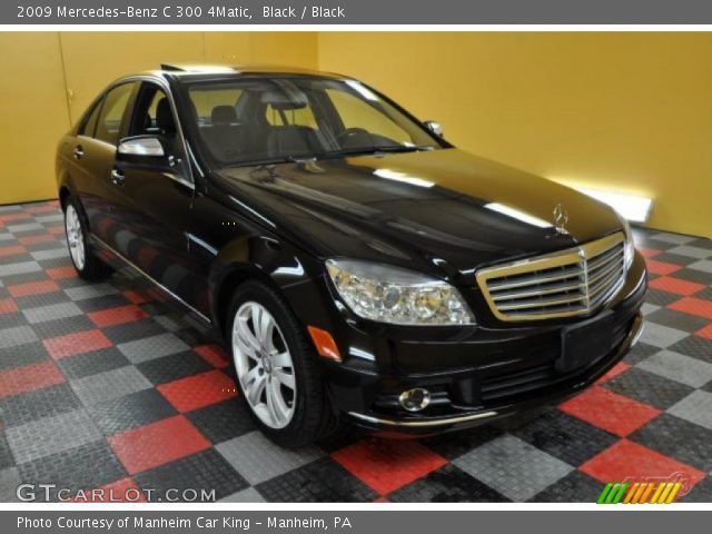 2009 Mercedes-Benz C 300 4Matic in Black