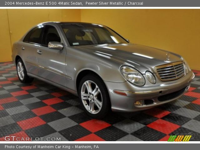 2004 Mercedes-Benz E 500 4Matic Sedan in Pewter Silver Metallic