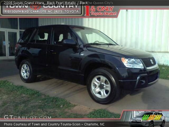2008 Suzuki Grand Vitara  in Black Pearl Metallic