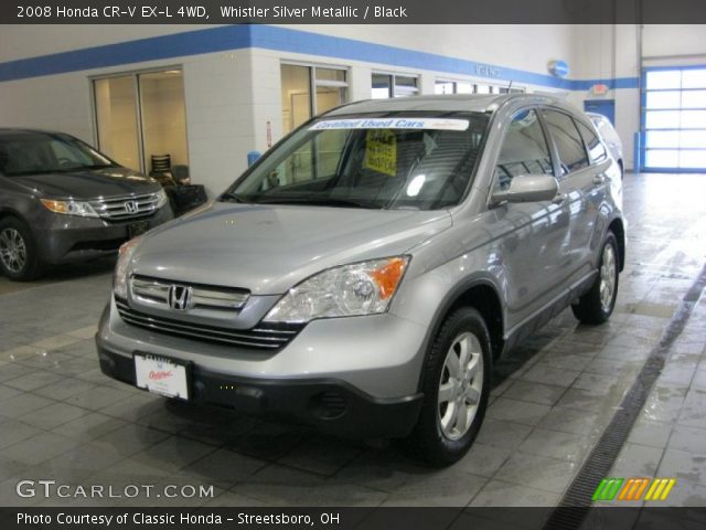 2008 Honda CR-V EX-L 4WD in Whistler Silver Metallic