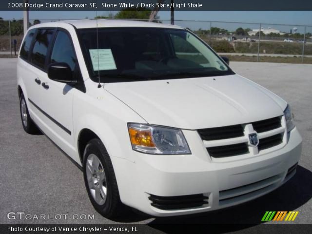 2008 Dodge Grand Caravan SE in Stone White
