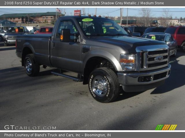 2008 Ford F250 Super Duty XLT Regular Cab 4x4 in Dark Shadow Grey Metallic