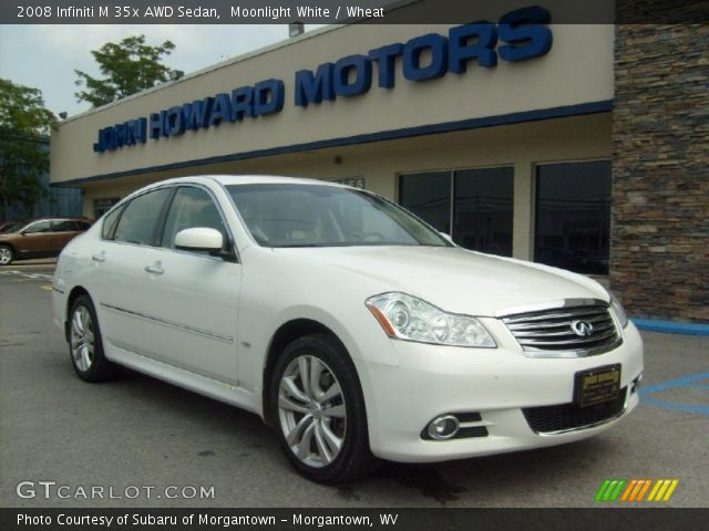 2008 Infiniti M 35x AWD Sedan in Moonlight White