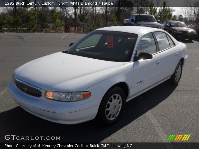 1999 Buick Century Custom in Bright White Diamond
