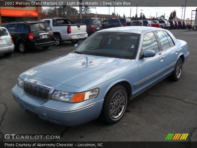 2001 Mercury Grand Marquis GS in Light Blue Metallic
