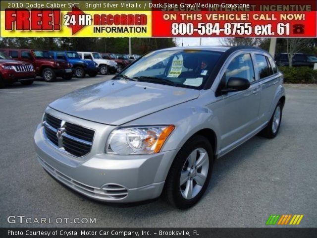 2010 Dodge Caliber SXT in Bright Silver Metallic